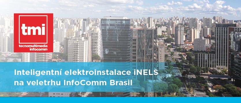 Inteligentní elektroinstalace iNELS na veletrhu InfoComm Brasil photo